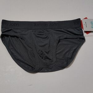 Tommy John Men's Dark Gray Briefs Size L